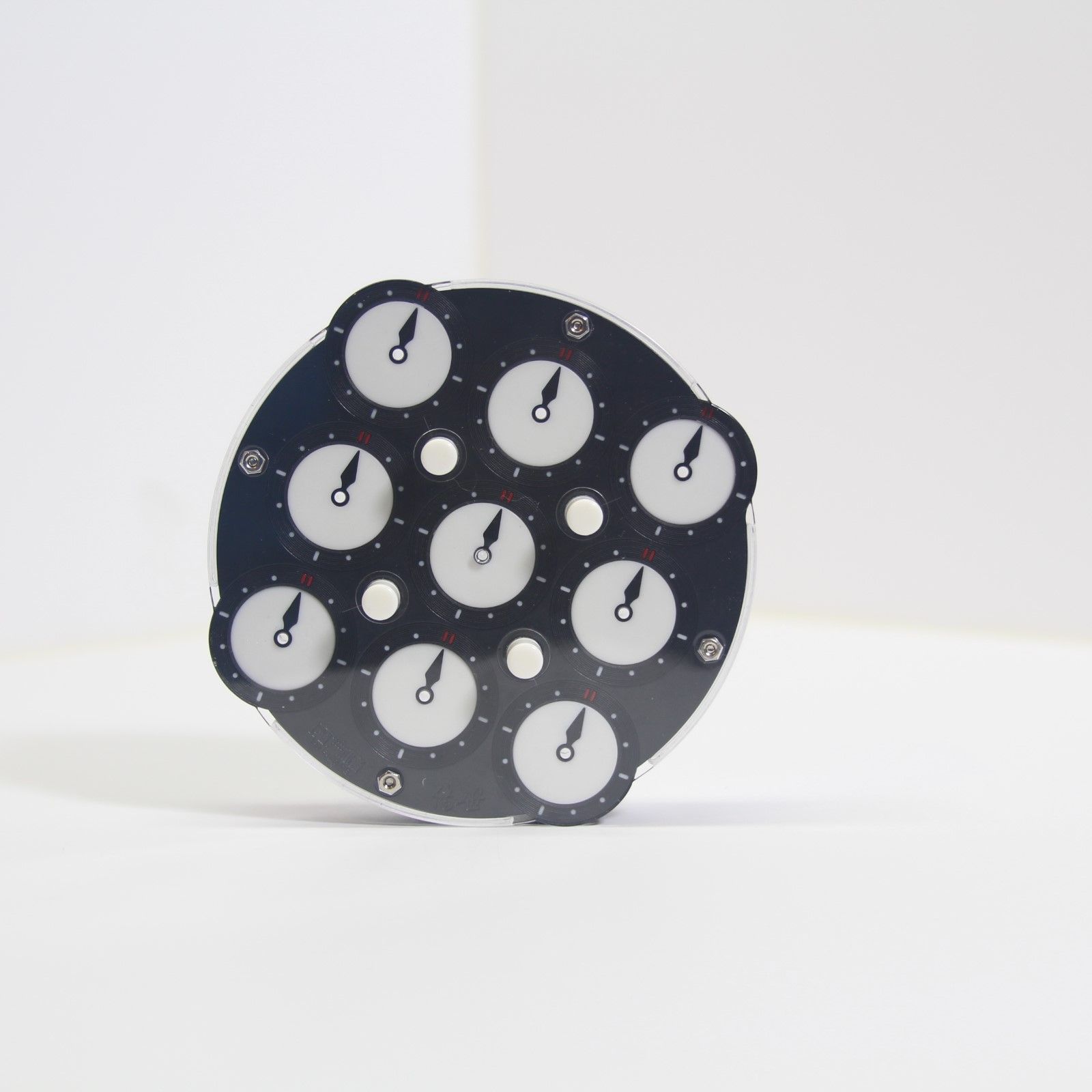 Cube Photo of Magnetic Clock