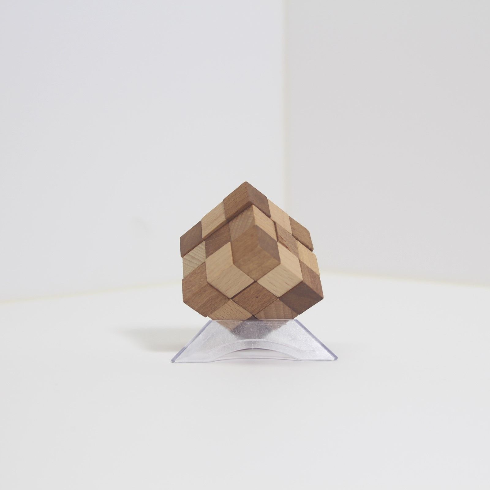 Cube Photo of Wooden Snake