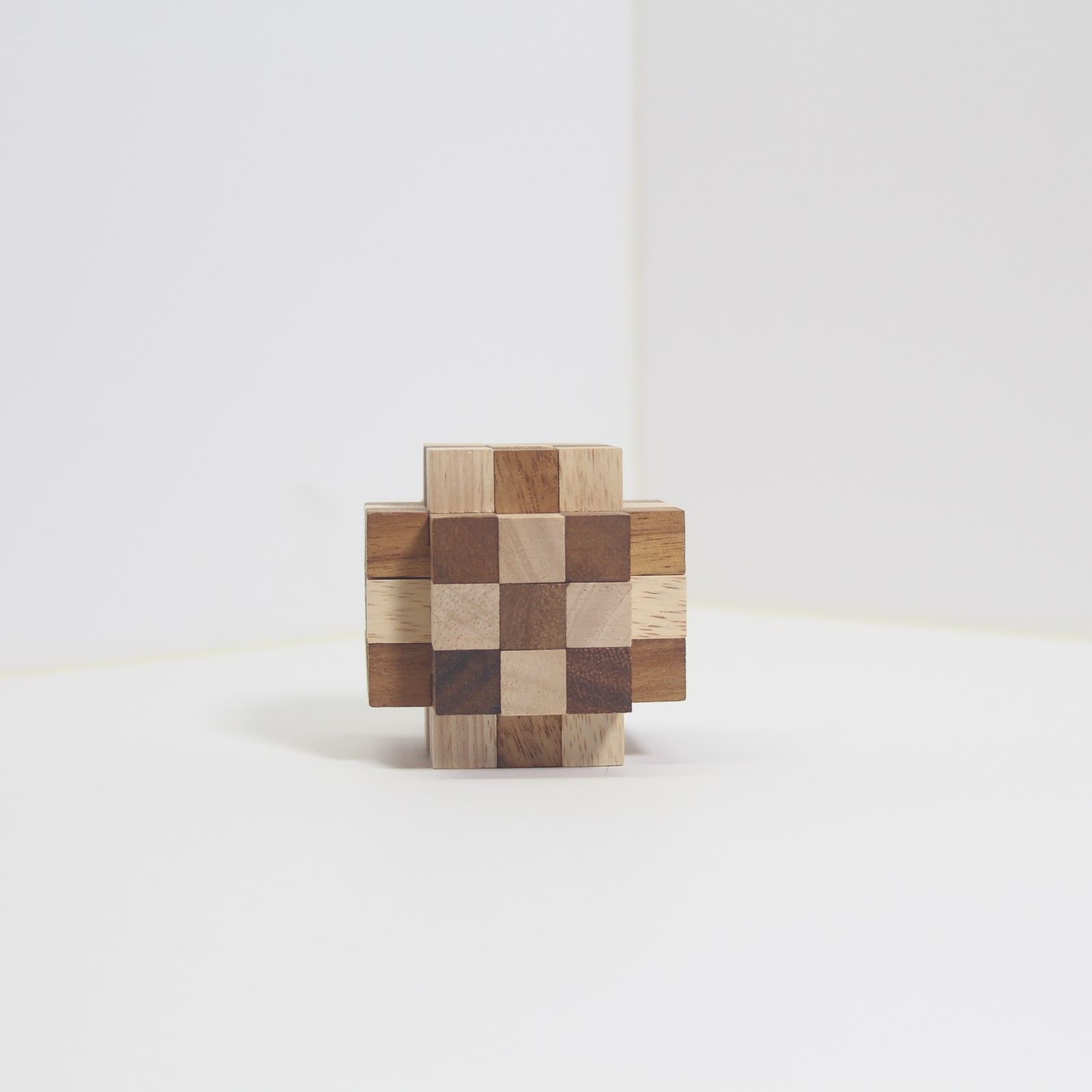 Cube Photo of Wooden Put-Back-Together